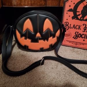 Love Pain and Stitches Pumpkin Purse